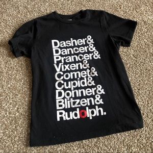 Kid’s small Jolly Good Apparel Reindeer Tee